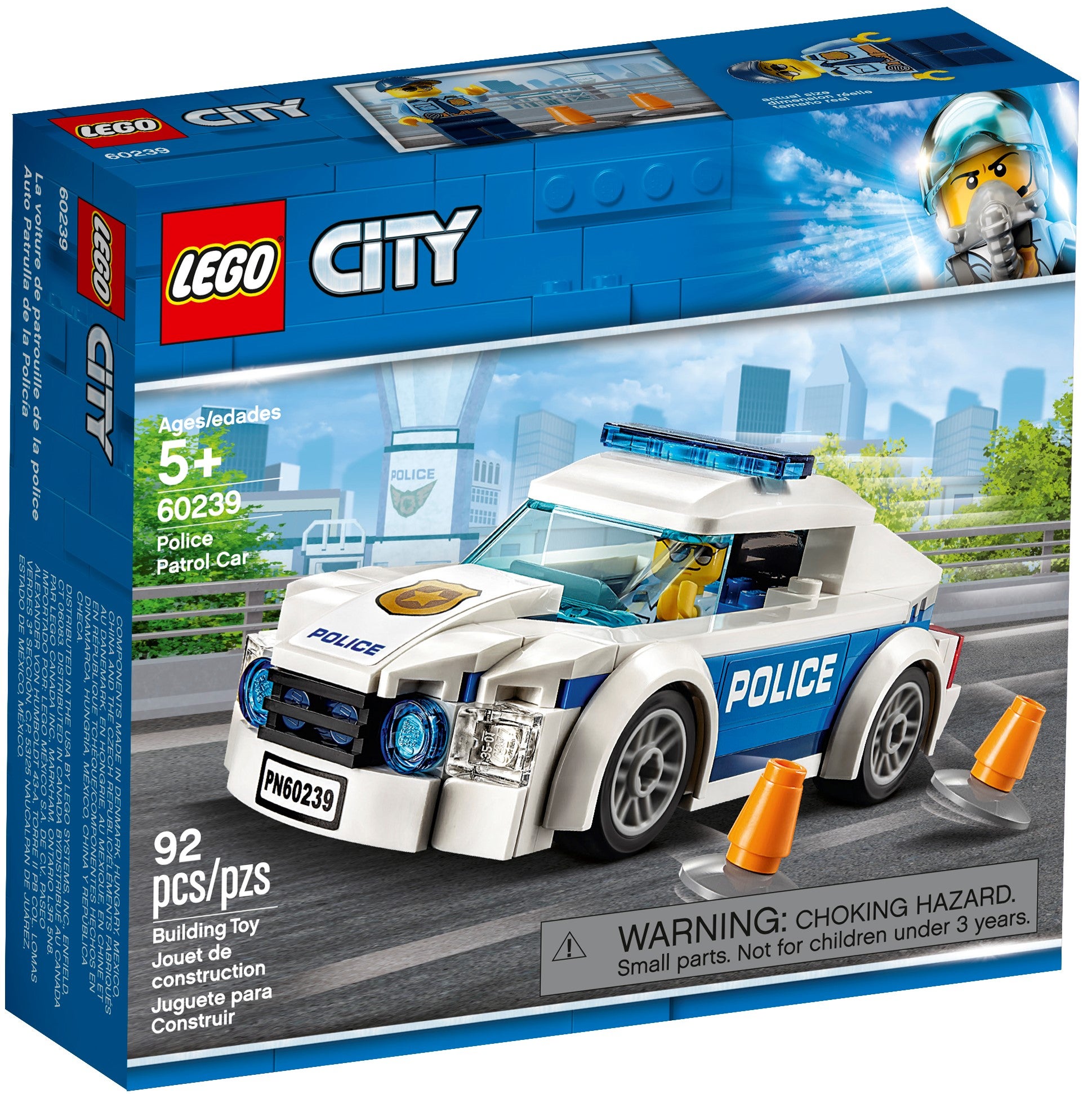 LEGO City Polizei Auto Streifenwagen Polizeiauto 60239 NEU 